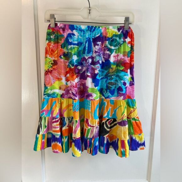 Jams World XL Hattie Skirt in Hawaiian Calypso Print - Picture 1 of 7